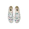 Vans Authentic Series Butterfly Floral Print Casual Low-Top Skate Shoes Unisex Sneakers White VN0A5HZSUC0