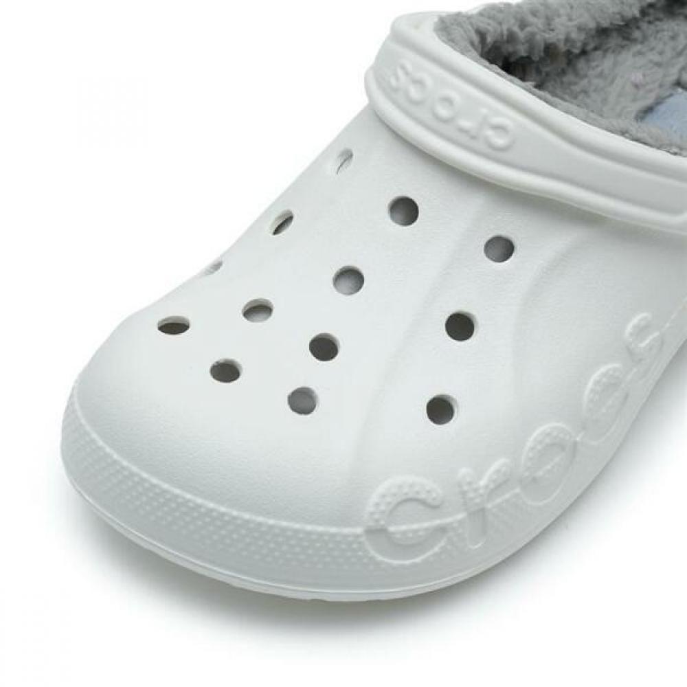 Crocs Fw Crocs Vaya Lined Clogs White Grey 205969 11h