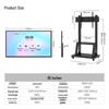 85-inch 4K Interactive Flat Panel Display with Mobile Stand (CN Version)