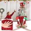 Christmas Tree Toppers Hat Christmas Tree Ornament Christmas Supplies for Winter Holiday Home Christmas Tree Decorations