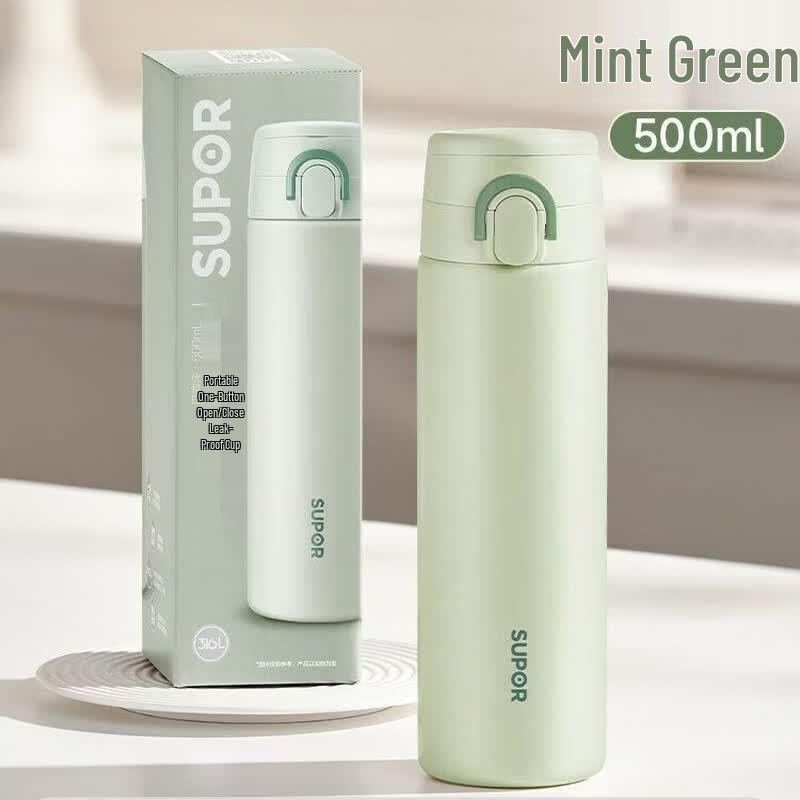 

Supor One-Button Flip Lid Vacuum Flask