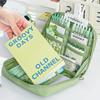 12 Layers Large Capacity Pencil Case Good Looking Multifunctional Classification Storage Stationery Storage Bag 1pc