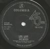 7inch Record GLO MACARI - Live Love / Spare Life DB8786 COLUMBIA 1971 UK Pop Used