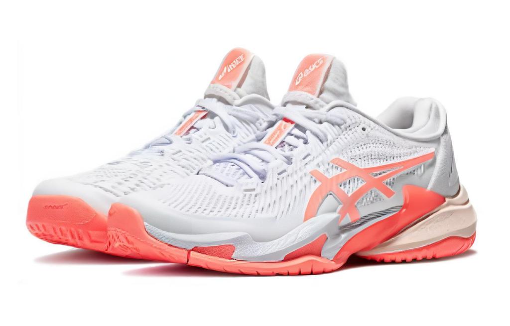 ASICS Court FF 3 White Sun Coral (Women's)