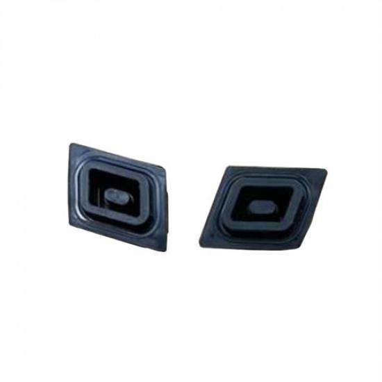 1 Pair Front Door Handle Button Switch Rubber Black For Kia Sportage 2017 -