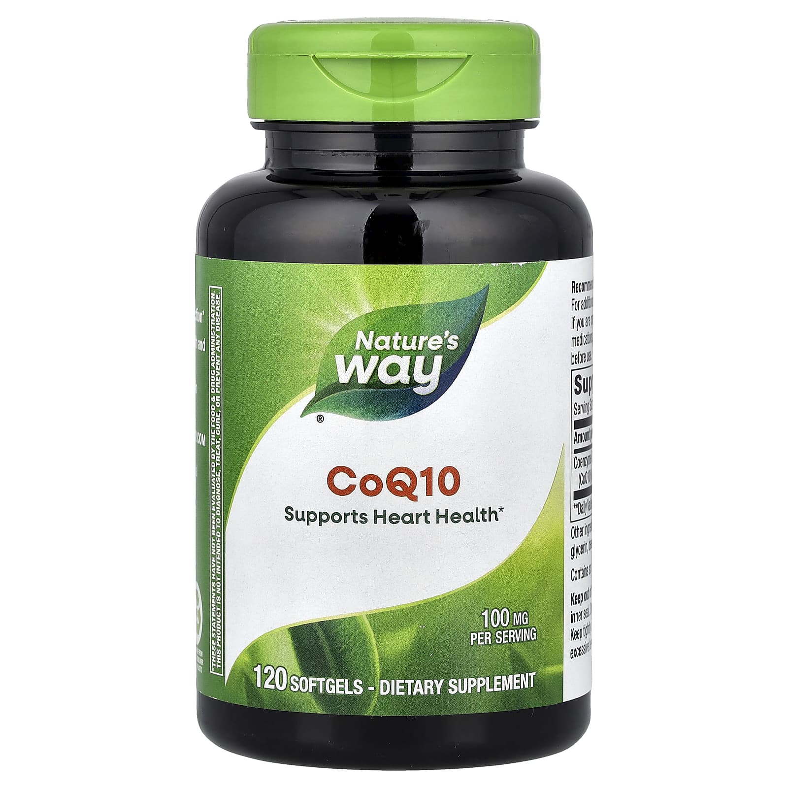 

Nature S Way, Coq10, 100Mg, 120 Softgels