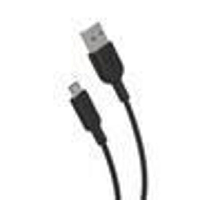 MUVIT FOR CHANGE Câble USB A / Micro USB - 1.2 m - Noir