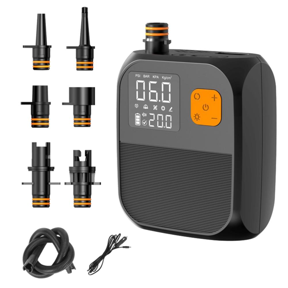

25PSI Portable Electric Pump Electric Paddle Board Pump Rechargeable SUP Pump for Inflatable Stand Up Paddle Board Kayaks Boats