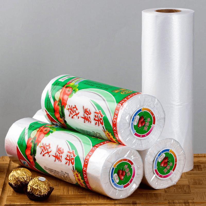 Pungi de Depozitare pentru Frigider, Grosime Alimentară, Ruptură Manuală, pentru Produse Proaspete