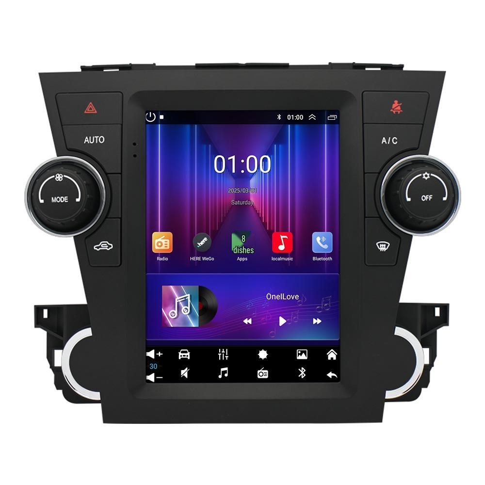 

09-12 Highlander Vertical Screen Android GPS Navigation MP5 Player