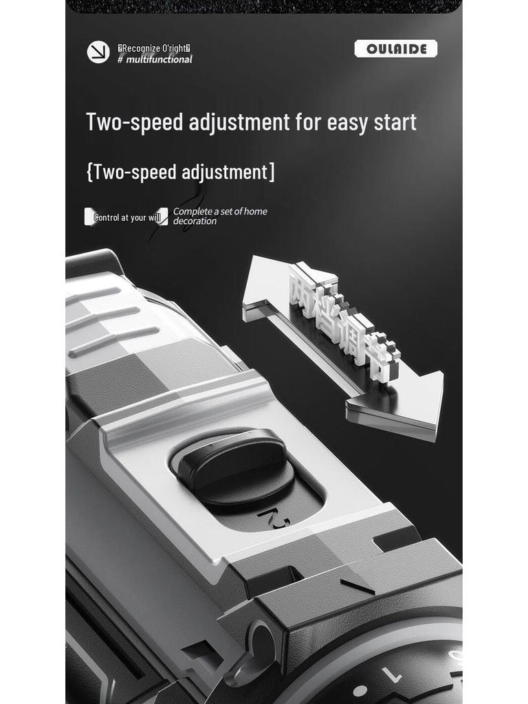 Electric Drill & Multifunctional Household Tool Set - Tool Box for Electricians & Woodworkers