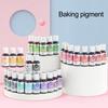 Corante Alimentar Altamente Concentrado 20ml Fácil de Misturar Comestível para Decoração de Bolo Colorante para Fondant para Aniversário