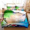 Cool Dollar Cash Money Pattern Bedding Set 1 Duvet Cover + 2 Pillowcases HD Digital Print Decor Bed Linen