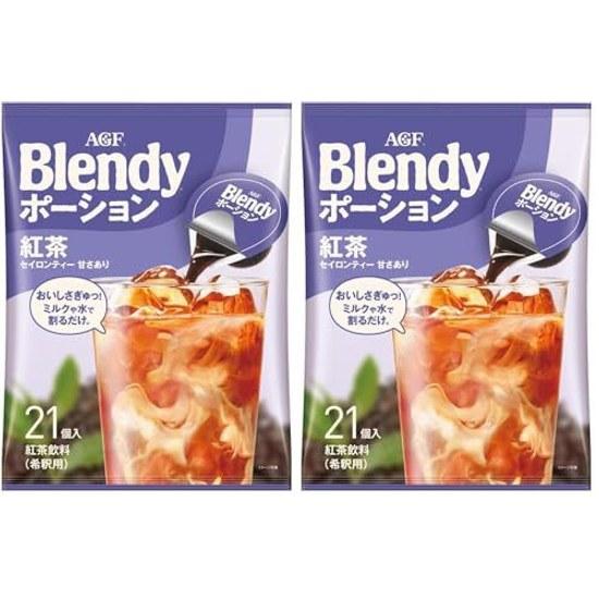 AGF Blendy Potion Tea Black 21 Pieces Ice ( 2)