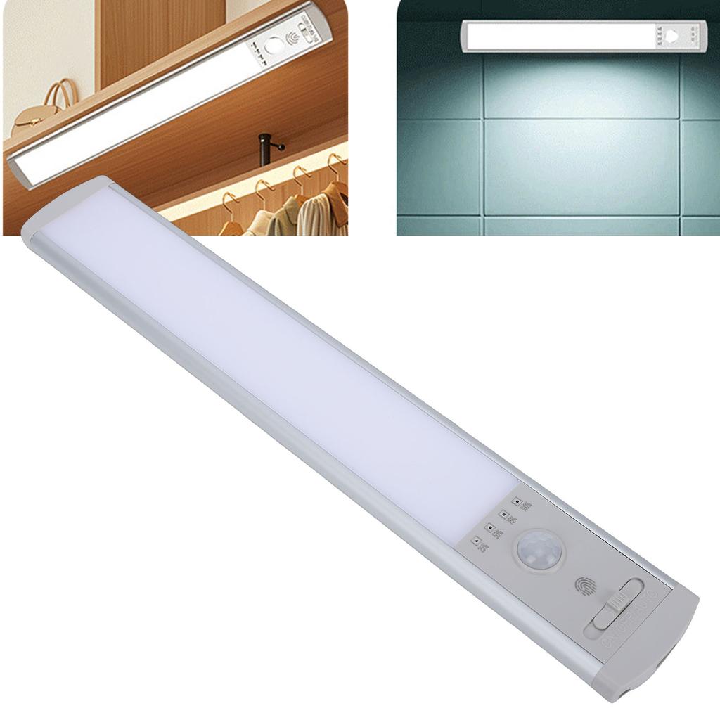2 Pack Under Cabinet Lighting Wireless Motion Sensor Magnetic Closet Light for Kitchen Stairs