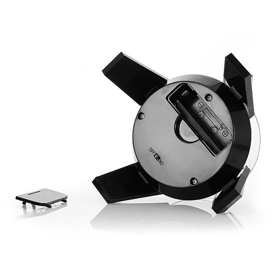 Airship UFO Rotating Display Stand 360 Degrees Solar Dual Use Automatic Turntable for Showcase