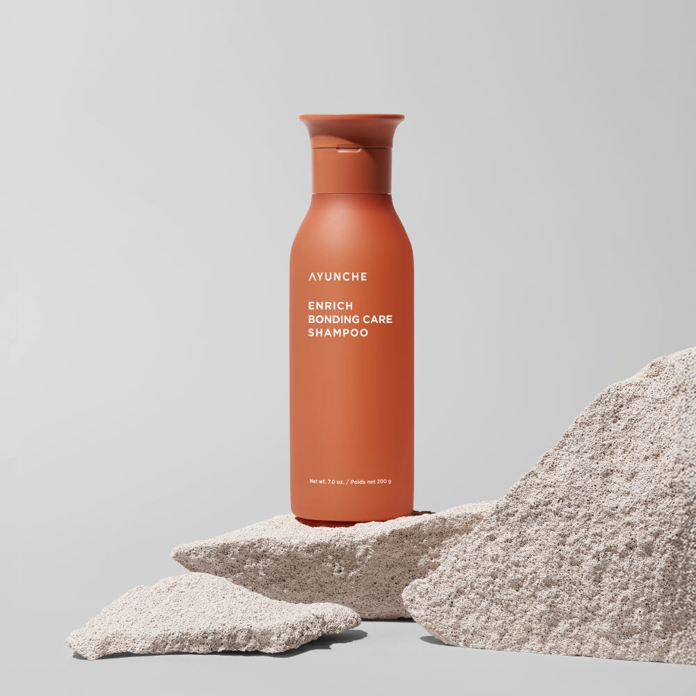 AYUNCHE Enrich Bonding Care Shampoo 200g Korean Bond Repair Shampoo for Damaged & Brittle Hair