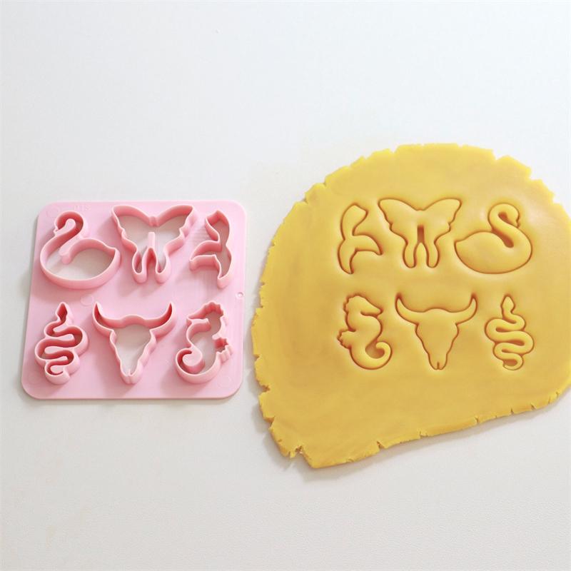 Various Shaped Clay Cutter Molds Geometry Palm Leaf Christmas Tree Polymer Clay Earrings Making Mold for Cookie Pendant Jewelry