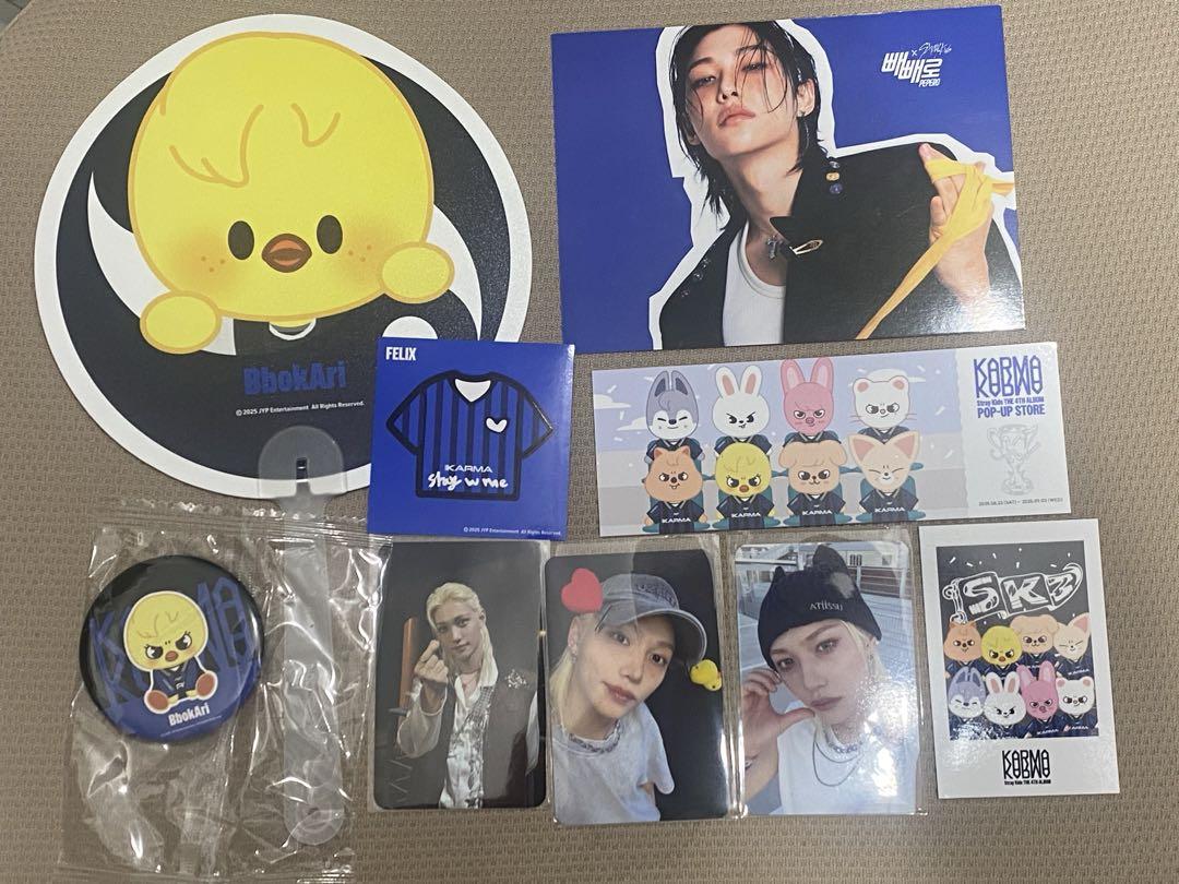 

[USED] Stray Kids Karma Felix QR Trading Card Piri Rakidro Pop-up