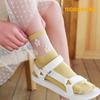 SSRU042_Spring Flower See-Through Socks