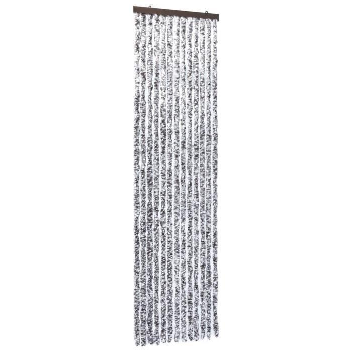 Moustiquaire - vidaXL - Marron et beige - 120x220 cm - Chenille 100% - Réglable et léger