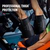1Pc 2Pc Thigh Compression Sleeve Four Circle Support Hamstrings Groin Muscle Exercise Recovery Workout