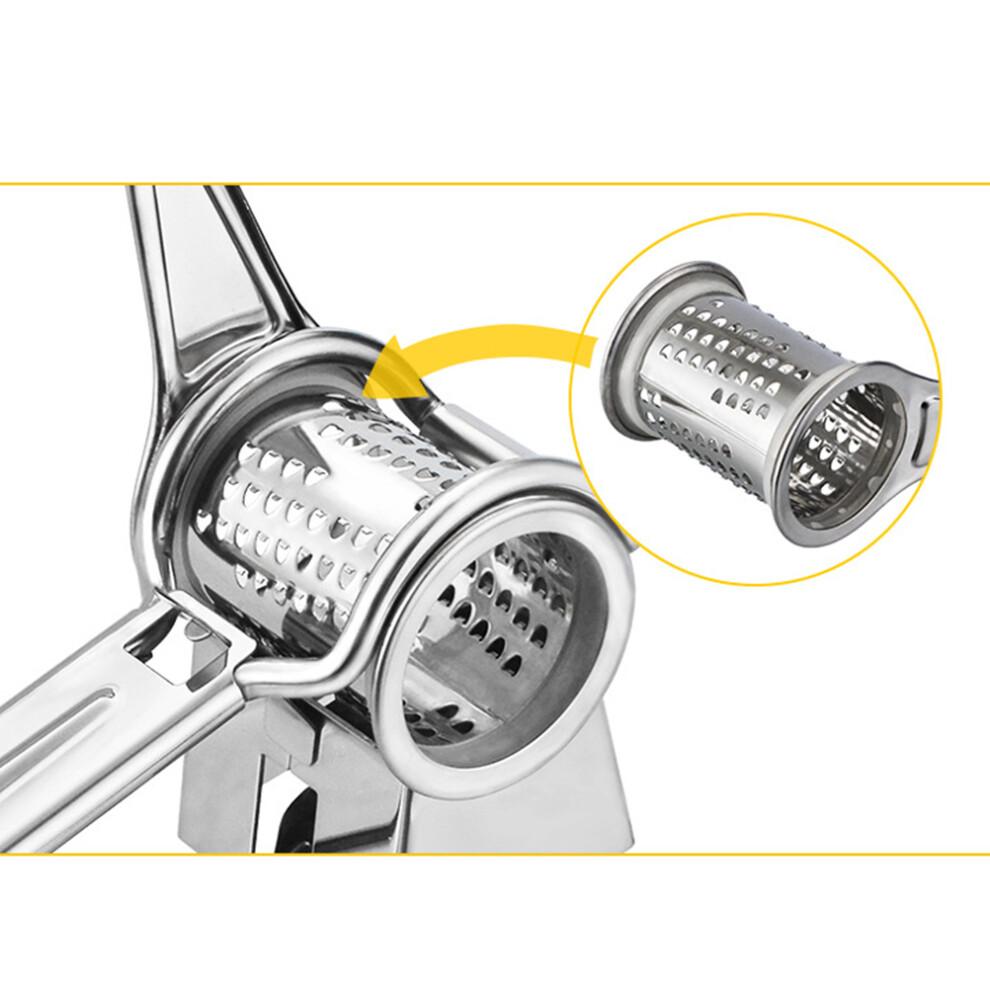 Stainless Steel Cheese Curler Crusher It Silver