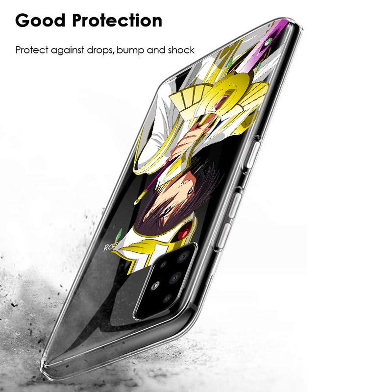 Anime Code Geass Lelouch For Samsung Galaxy A01 A11 A12 A22 A21S A31 A41 A42 A51 A71 A32 A52 A72 A02S Silicone Phone Case