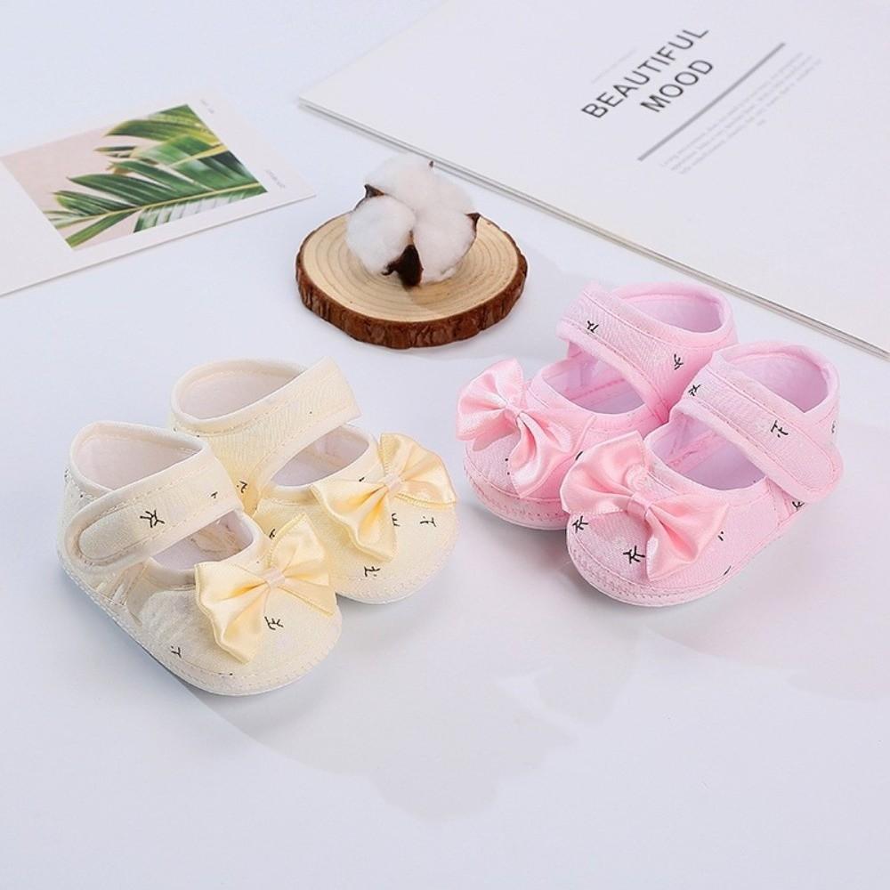 0-12months Soft Bottom Shoes Cute Bow Princess Shoes High Quality Toddler Shoes  Infant Toddler