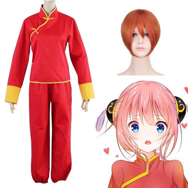 High-quality Gintama Kagura Cosplay Costume With Perfect Stitches Ideal For Daily Wear