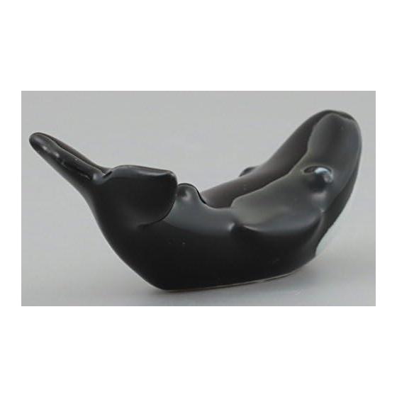 Hasamiyaki Korin Kiln Chopstick Rest Whale 465397