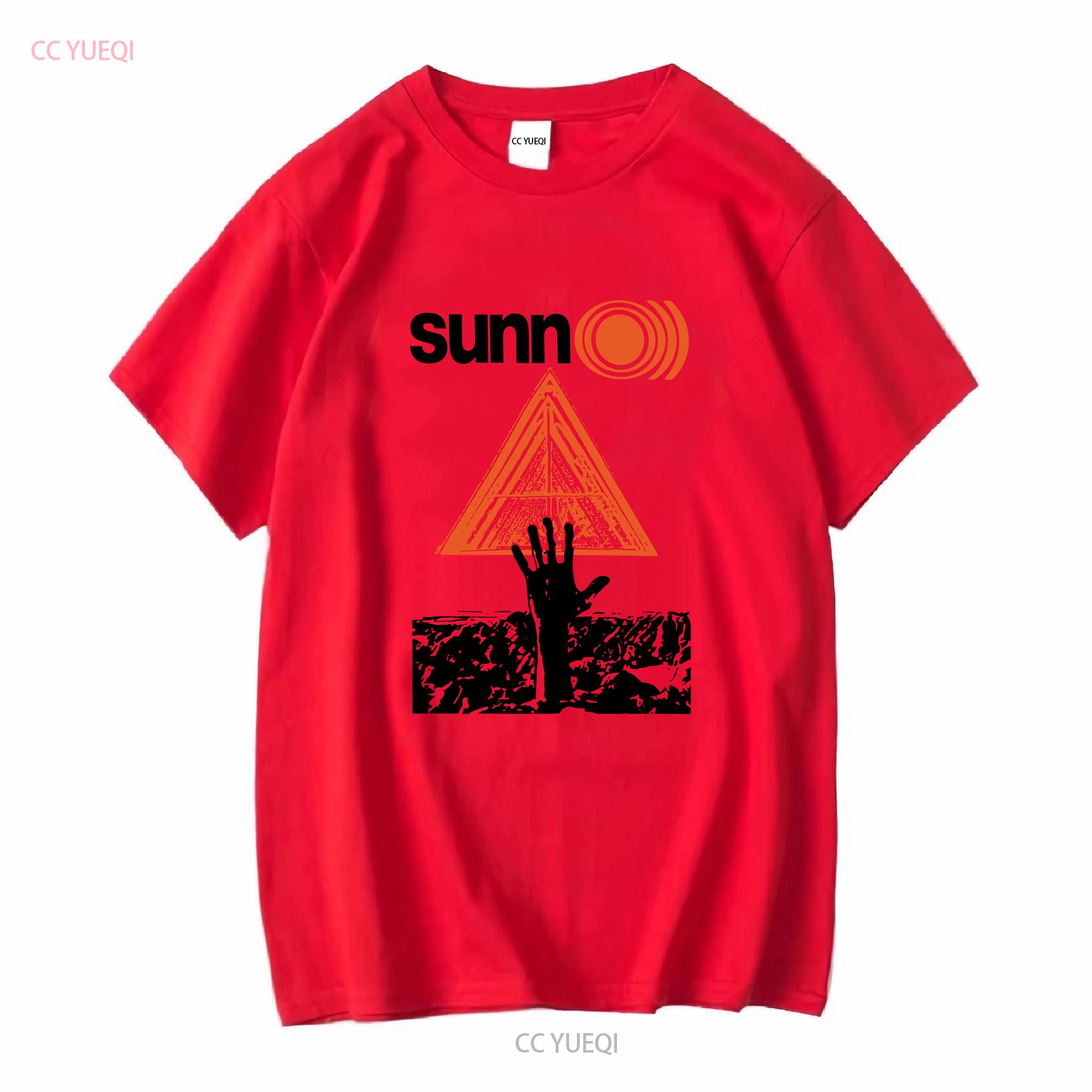 Sunn O WHITE T Shirt Men Size Cotton zz1043 long or short sleeves vintage Washed Stylish Breathable Casual graphic fashion S