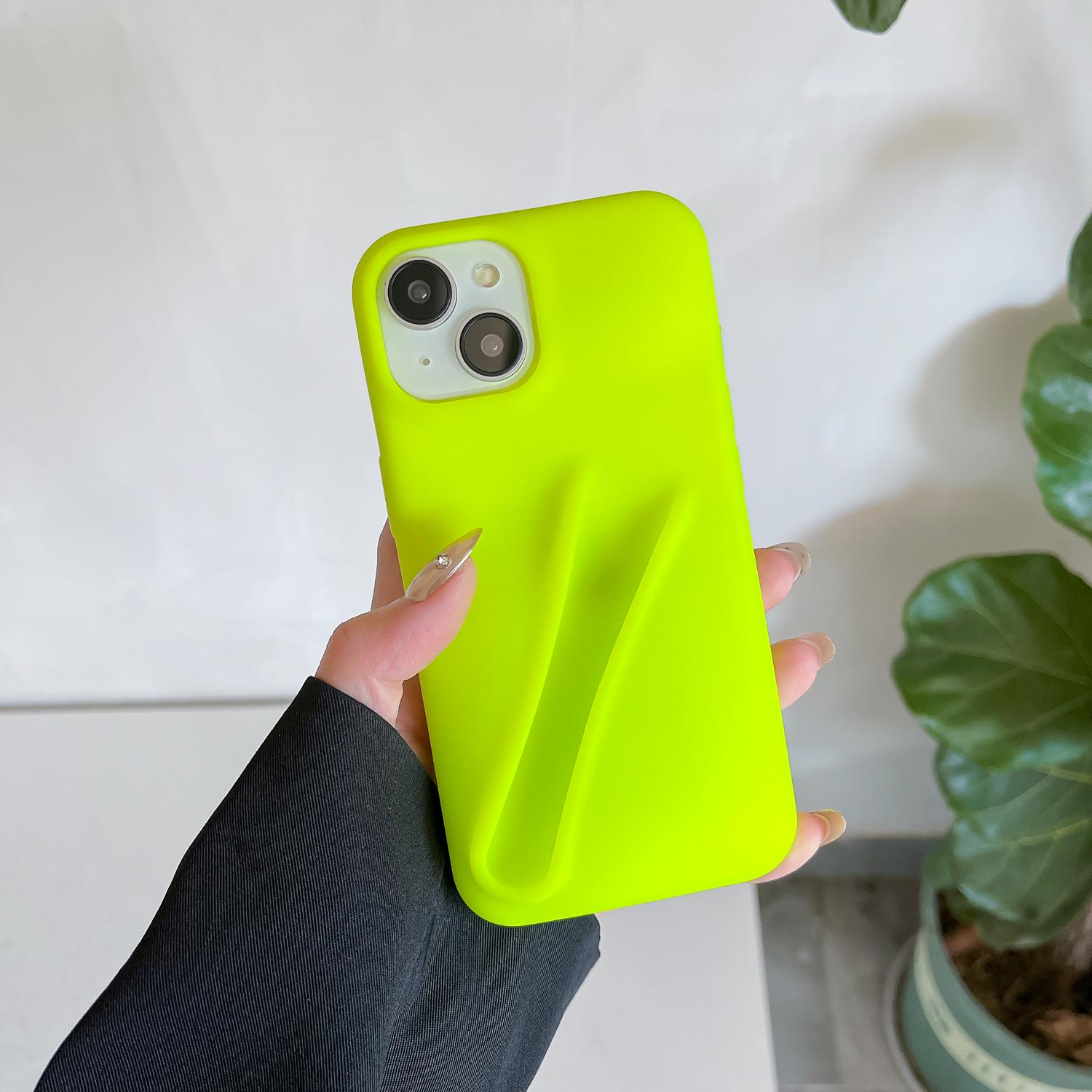 

CHAOYIDIAN Candy Lipgloss Holder Groove Storage Silicon Soft Phone Case for 17 16 15 Pro Max 15 Plus 12 For iPhone 15 Pro