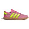 adidas Breaknet Sleek Comfortable Versatile Non-Slip Durable Low-Top Skate Shoes Women Sneakers Pink Yellow JH6899