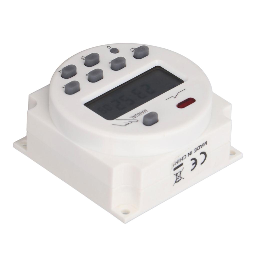 Timer Switch Programmable Time Relay Power Controller AC 220V for Equipment Appliance