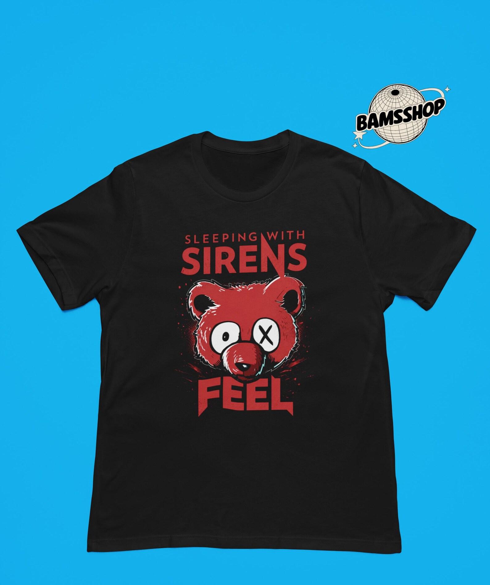 Sleeping With Sirens T-Shirt Feel - Unisex Music Band Merch - Rock Style Apparel GifT-Shirt M