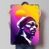 Snoop Dogg Retro Kunst Gedrucktes Poster Benutzerdefinierte Wandkunst Retro Vintage Metallblechschilder für Raumdekorationen Badezimmerdekoration Zuhause