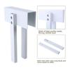 Metal Construction Bifold Door Lock Easy to Install Easy to Operate Sliding Lock Safety Design Durable Metal Double Door Lock