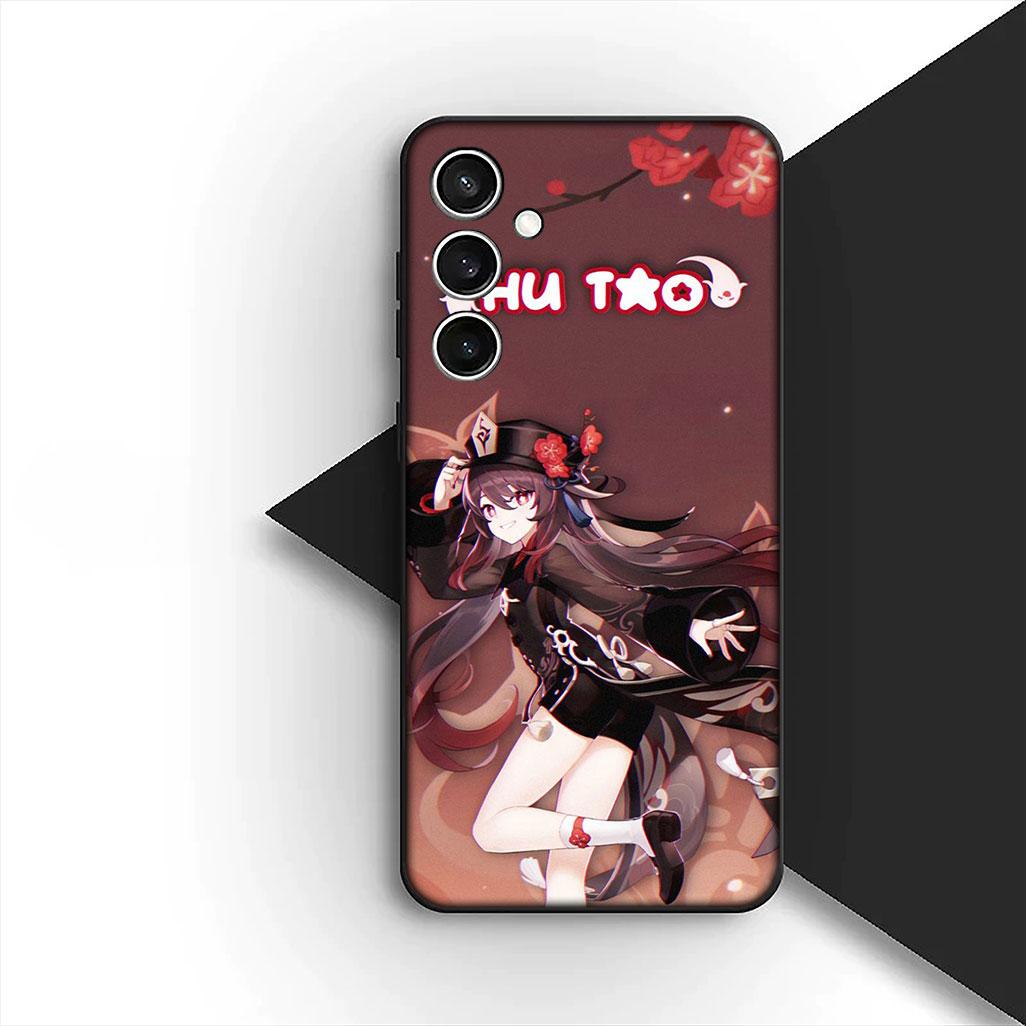 

Casing for Apple iPhone 16 14 15 Plus 11 Pro Max 16E ProMax + 16Plus 15+ 14+ Phone Cover Protective Case Genshin HuTao Impact iPhone17 Pro
