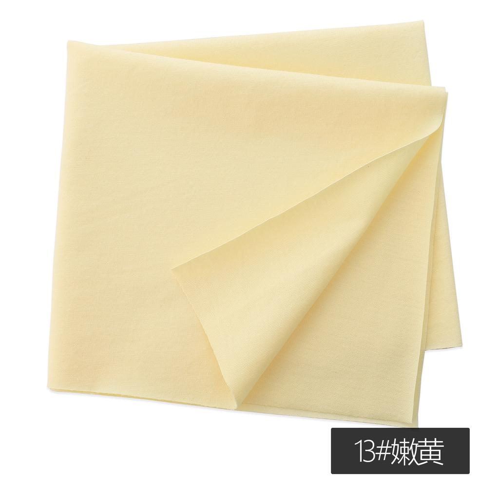 All Cotton Plain Knit Fabric Summer Baby Short Sleeved Thin Jersey Jacket Inner Lining Home Dress DIY Fashionable Sewing Cloth