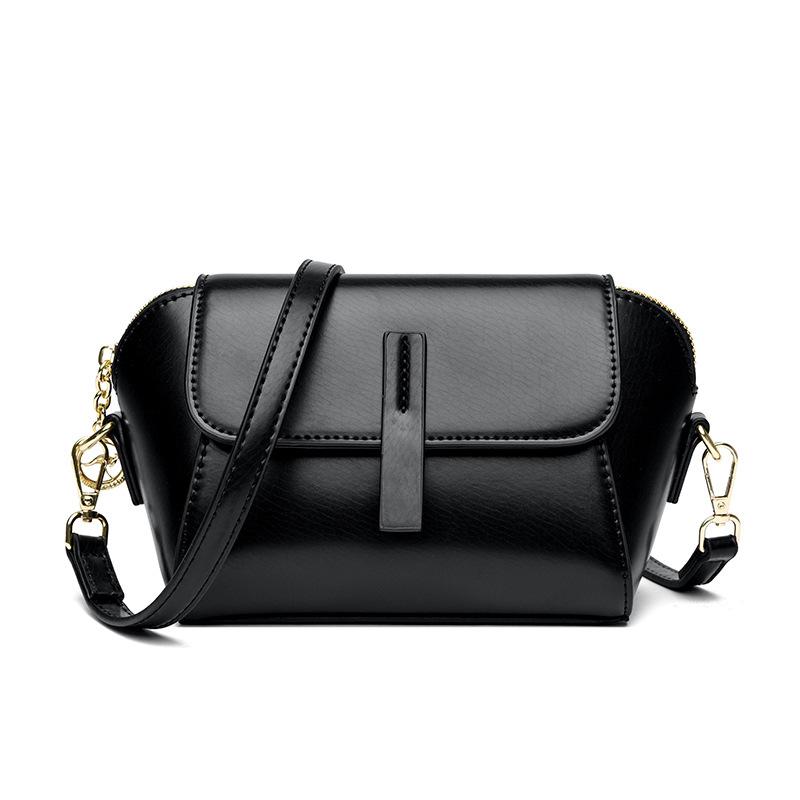 

Женская сумка новая весна и лето простая ракушка женская сумка модная на плечо сумка-мессенджер женская сумка чёрный