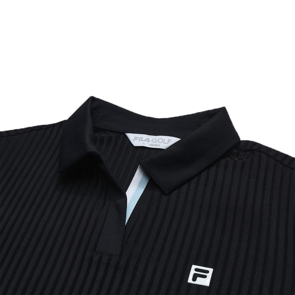 New FILA Golf Series Short Sleeved Dress Women's Pitch Black A11W525325F-BK