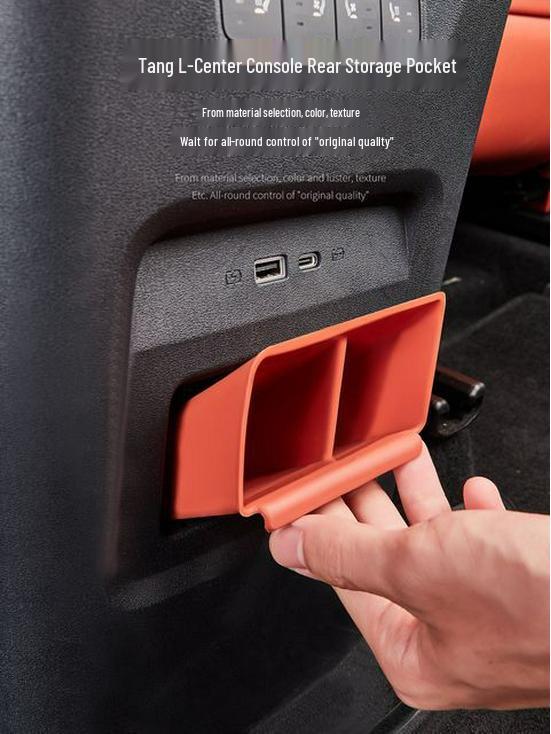 Silicone Storage Box for BYD Tang L Rear Air Vent (DM/EV)