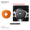 Made of Alcantara For BMW G-Chassis Steering Wheel Panel Cover Boot Trim Anti Scratch Decoration Car Interior Tuning Accessories