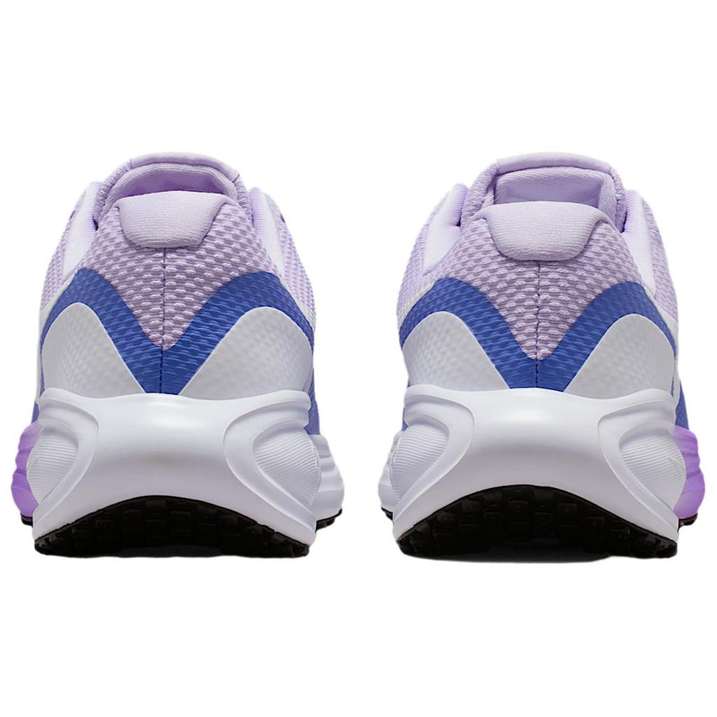Nike REVOLUTION 8 Comfortable Breathable Support Breathable Support Running Shoes Women's Blue Purple Extra Wide HQ1995-500