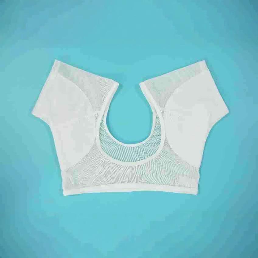 Washable Mesh Vest with Sweat-Absorbing Armpit Pads - Sweat-Proof and Lightweight