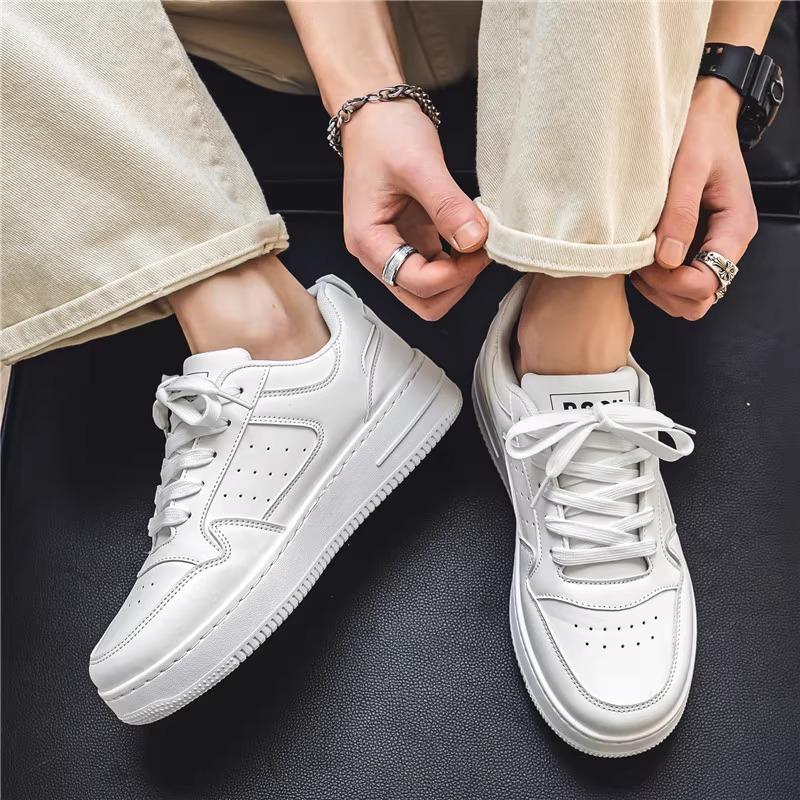 Air Force Sports No. 1 Little White Shoes Men's Shoes Putian Platform Height Increasing Board Shoes Couple Large Size Summer Casual Shoes Women's Sho
