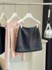 2025 Korean Style High-Waisted Woolen A-line Lace Skirt for Autumn/Winter