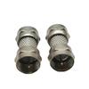 British F-Type Male-to-Male Connector Adapter for Set-Top Boxes