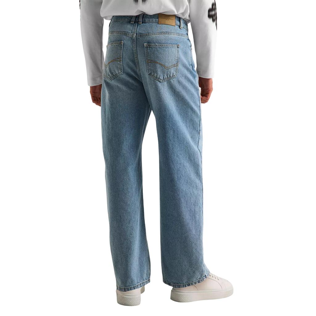 Couture Club Mens Denim Wide Leg Jeans